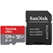 کارت حافظه microSDXC سن دیسک Ultra کلاس10 و A1  سرعت 100MBps 667X  با آداپتور SD ظرفیت 128GB